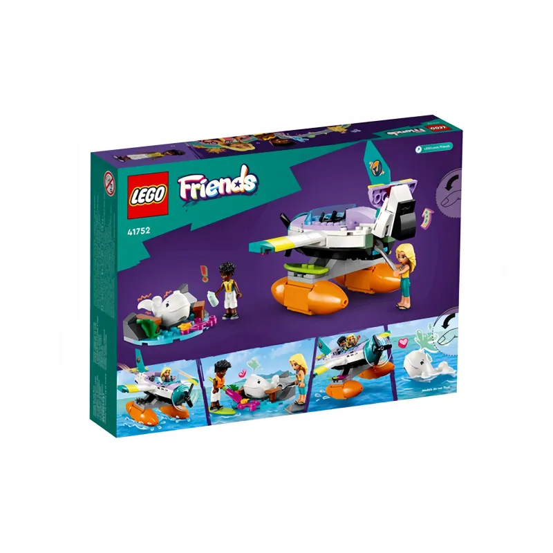 LEGO Good Friend Collection Marine Rescue Plane Building Blocks 203pcs 41752-1