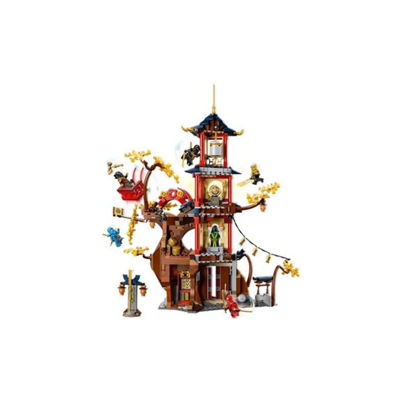 LEGO Phantom Ninja Collection Shenron Energy Core Temple Building Blocks 1029pcs 71795-1