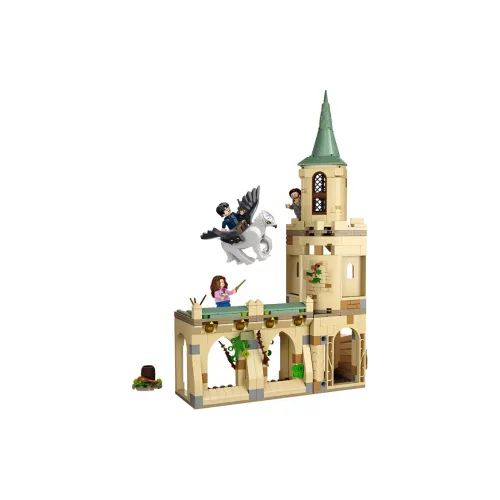 LEGO Harry Potter, Hermione Granger Hogwarts Courtyard Rescuing Little Sirius Building Blocks 121pcs 76401