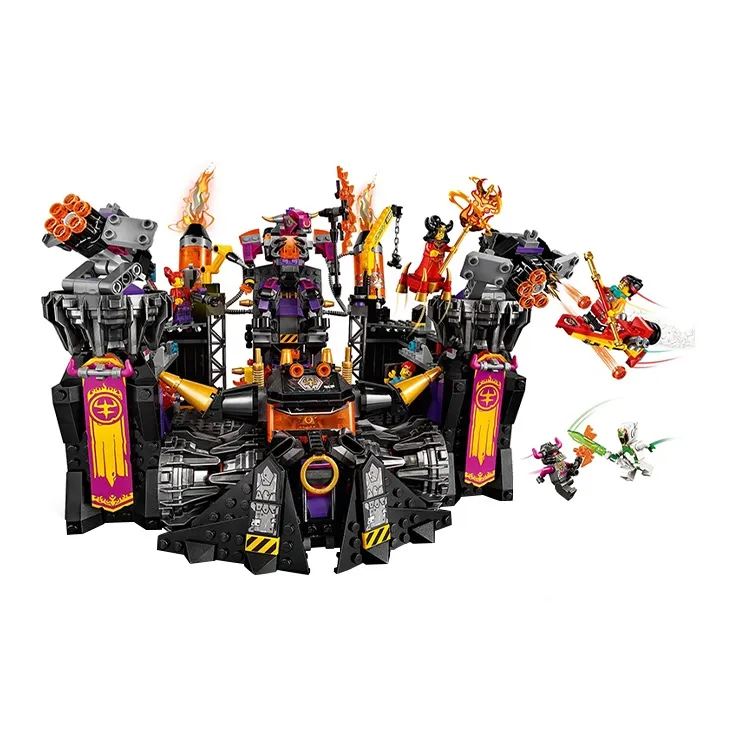 LEGO Little Monkey King Collection Base Of The Bull Demon's Fiery Wrath Building Blocks 80016-1
