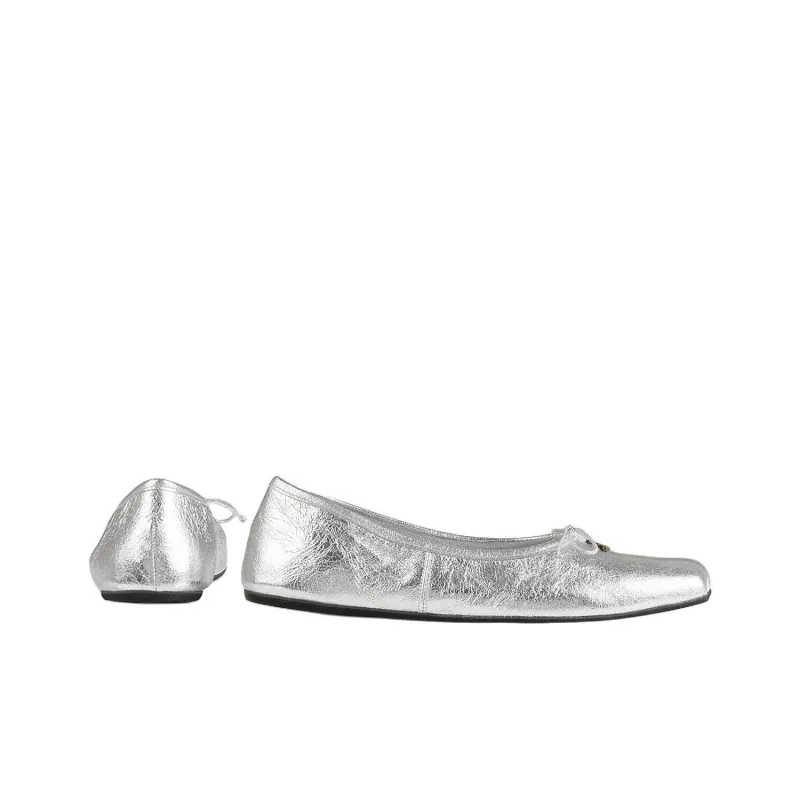 Vivienne Westwood Brigitte Casual Single Shoes Women's Silver-3