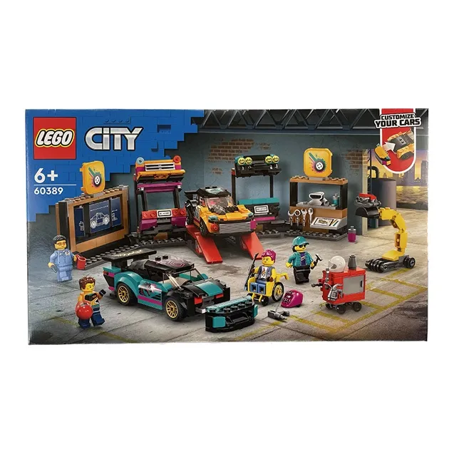 LEGO Custom Car Garage Building Blocks 60389-0