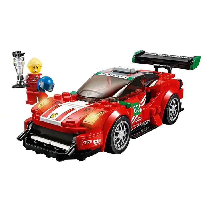 LEGO Super Racing Collection Ferrari 488 GT3 Scuderia Corsa Team Building Blocks 75886-2