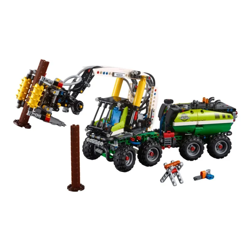 LEGO Technology Mechanical Set Multifunction Forestry Machinery Building Blocks 1003pcs 42080-0