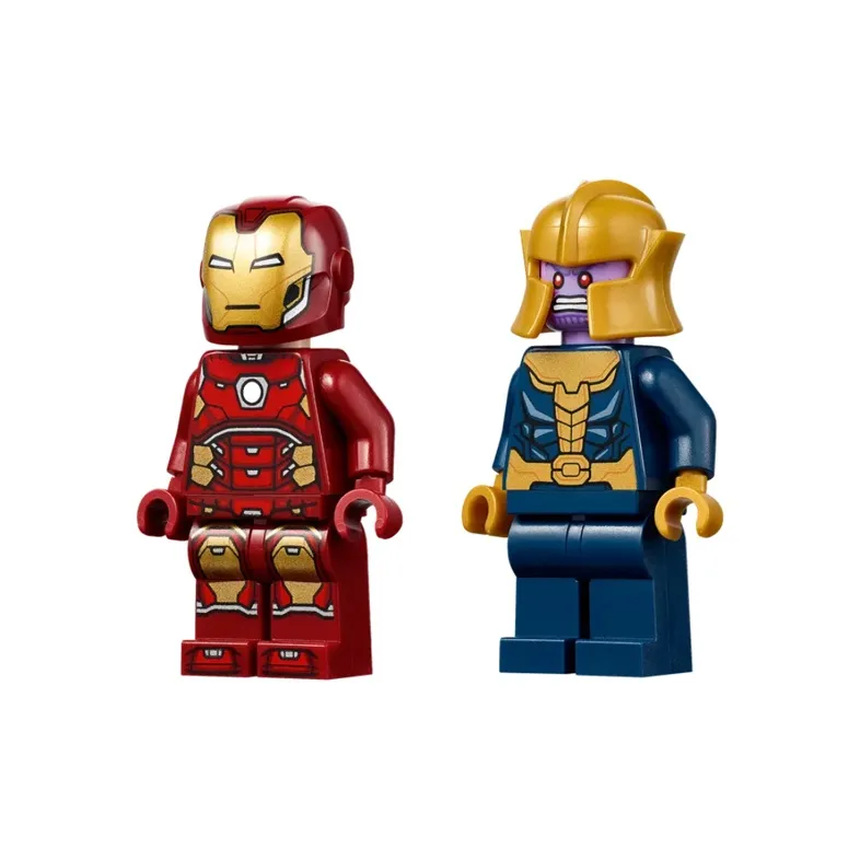 LEGO Super Hero Collection Marvel Iron Man Collection Iron Man Vs Thanos Building Blocks 76170-1