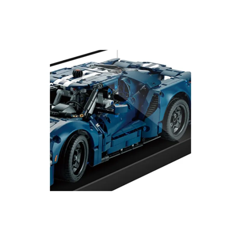 LEGO Ford GT & Minimalist Full Transparent Mix and Match Version Display Case Building Blocks 42154  Display Case 2-3