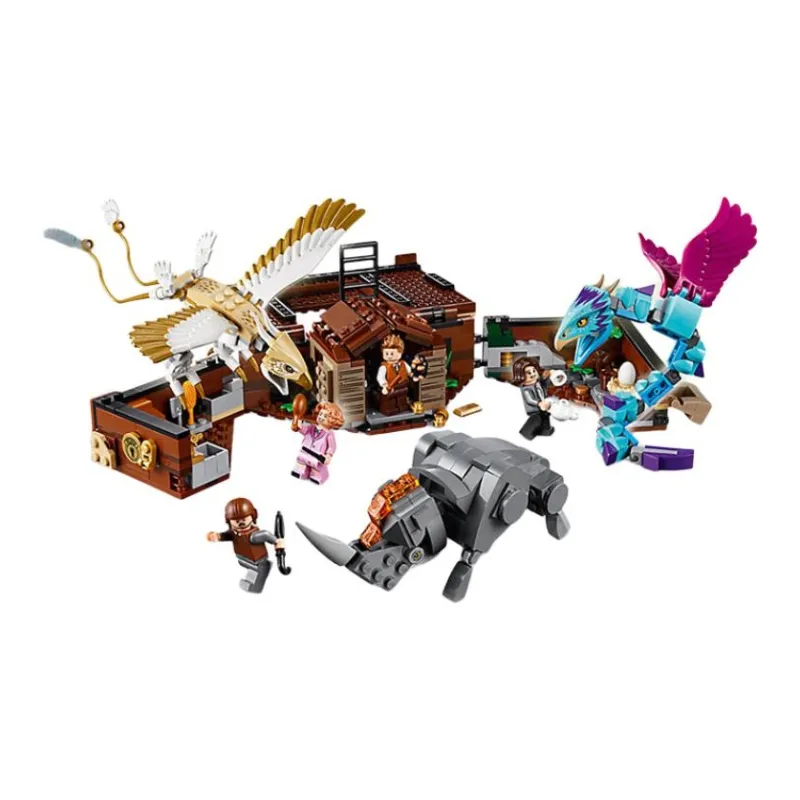 LEGO Fantastic Beasts Where To Find Them Collection Magic Leather Bag Building Blocks 601 1000pcs 75952-1