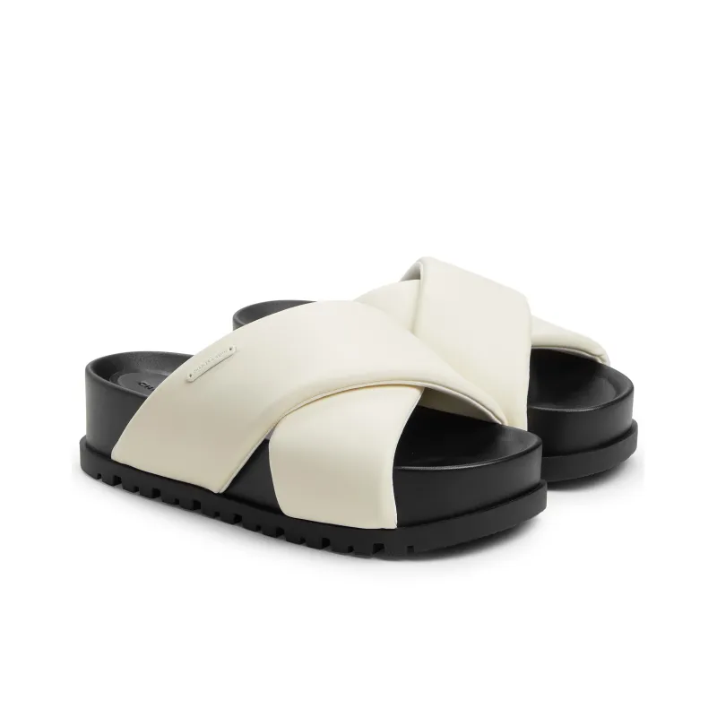 CHARLES&KEITH Composite Sole Slide Slippers 4cm Women's-5