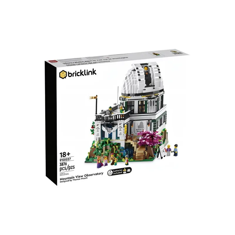 LEGO Bricklink Mountain Top Observatory Building Blocks 2001 5000pcs 910027-1