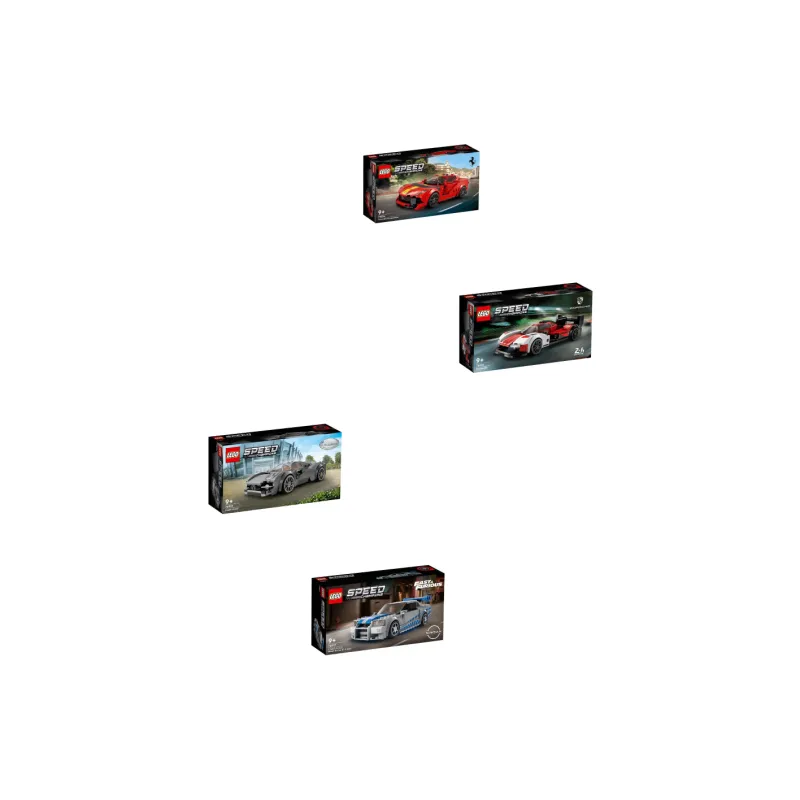LEGO Super Racing Collection Ferrari Building Blocks 0 300pcs 76914-12