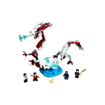 LEGO Marvel Characters Marvel, Qi And The Ten Commandments, Legend Ancient Village Battle Building Blocks 400 Pcs 76177