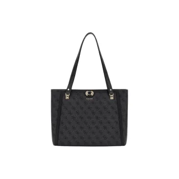 GUESS Artificial Leather Handbag Unisex Black