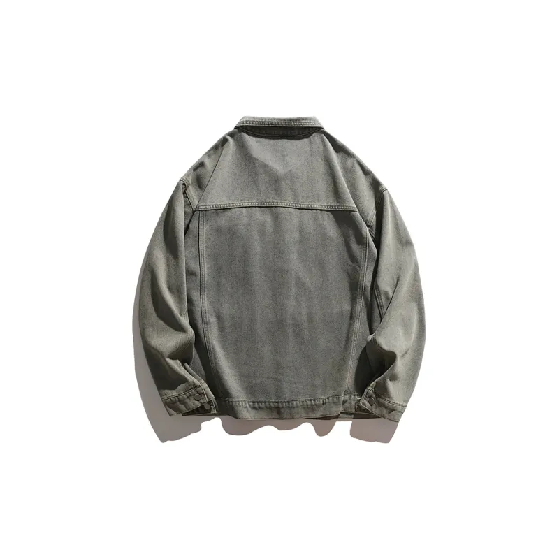 Warrior Ride The Wind Collection Open Ended Smile Collection Denim Jacket Unisex-1