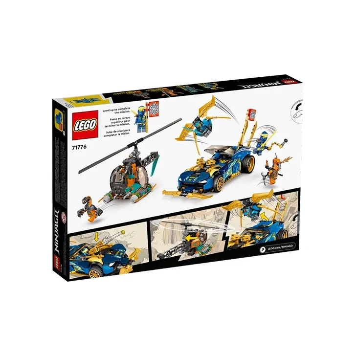 LEGO Phantom Ninja Collection Jia And Nia's Racing EVO Building Blocks 536pcs 71776-3