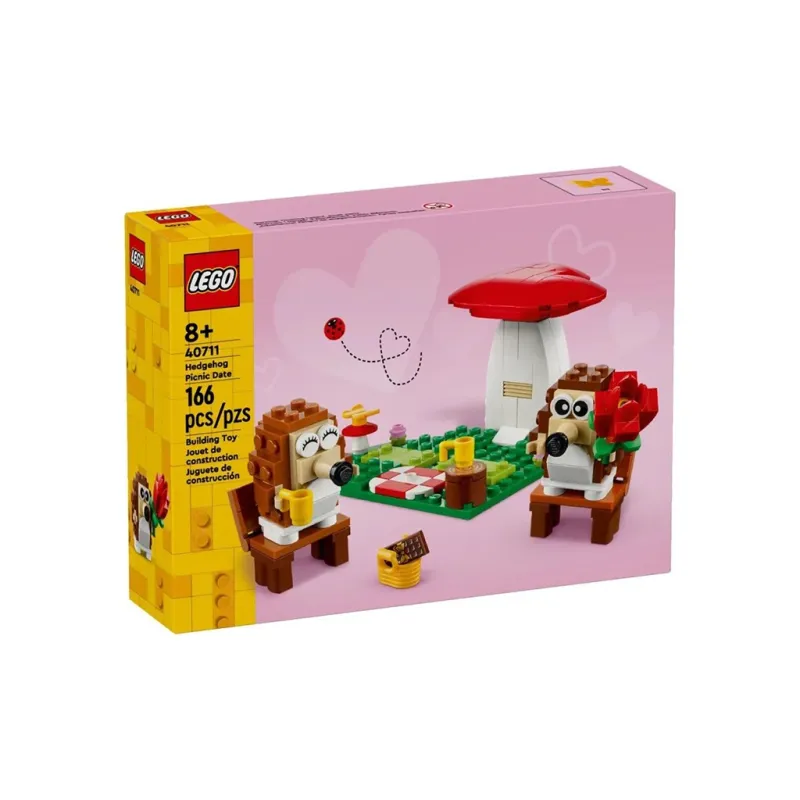 LEGO Hedgehog Picnic Building Blocks 166pcs 40711 1-2