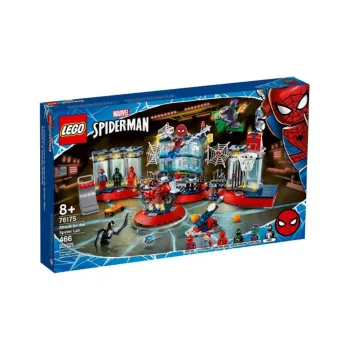 LEGO Marvel Attack On The Spider Lair Set 76175