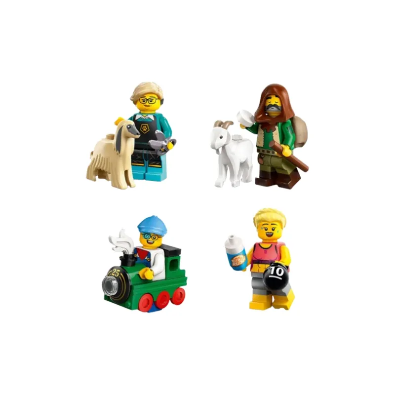 LEGO Collectible MiniFigures Collection 25th Season, Full Set Of 12 Styles Building Blocks 0 300pcs 71045-2
