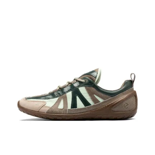 Natacha x Ecco BIOM LITE Low Top Outdoor Shoes Women's Green Brown