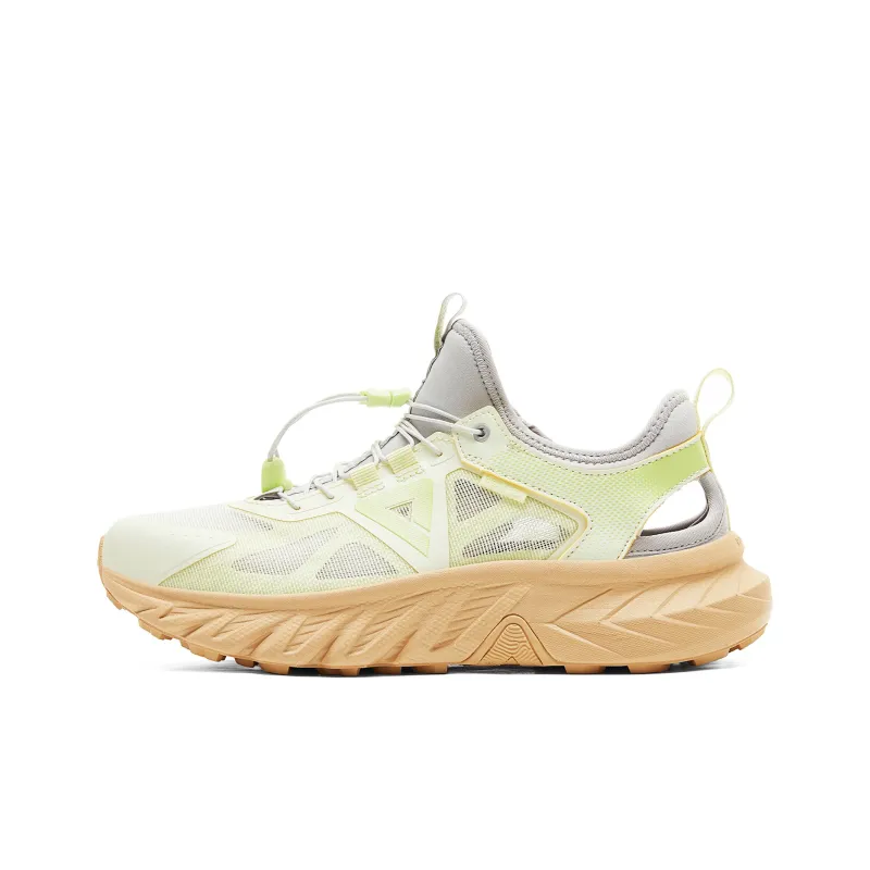 PEAK Cushioning Rebound Wear-Resistant Breathable Slip-Resistant Low-Top Running Shoes Women's Tea Green-0
