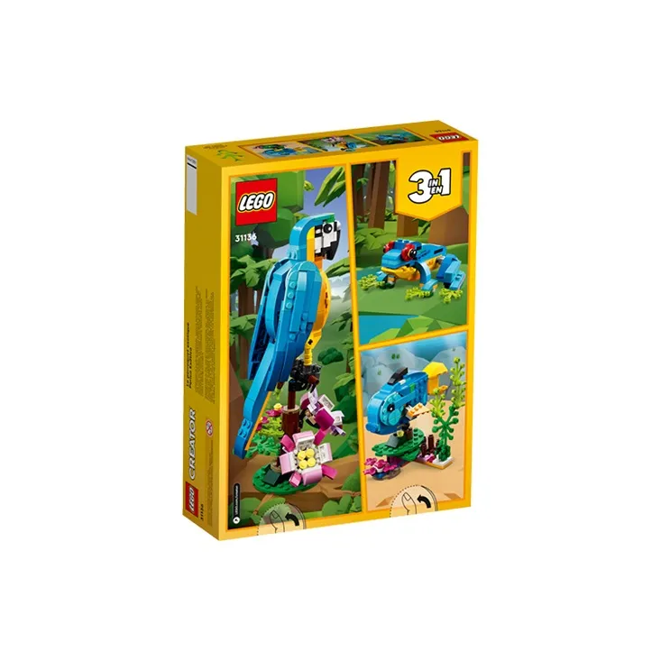 LEGO Exotic Parrot Building Blocks 31136-1