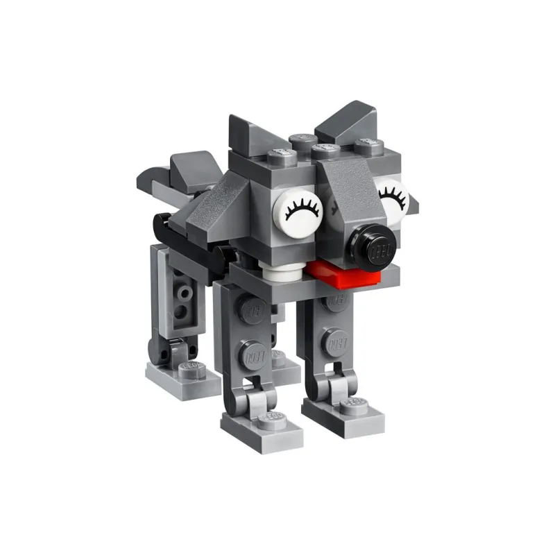 LEGO November Limited Little Gray Wolf, Building Block Bag Building Blocks 40331-0