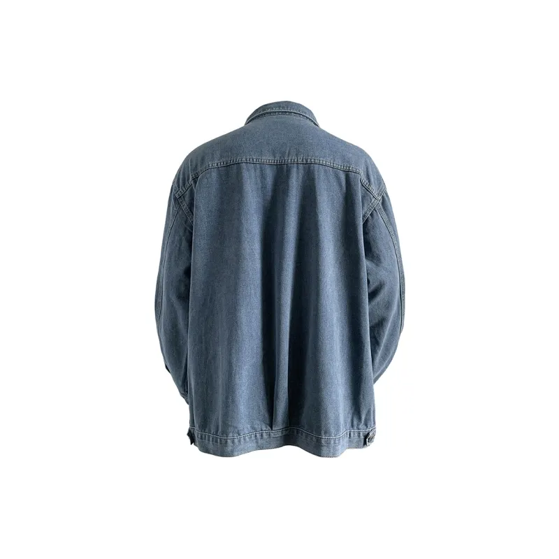 Warrior Ride The Wind Collection Open Ended Smile Collection Denim Jacket Unisex-1