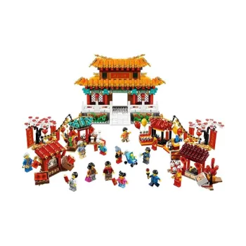 LEGO Chinese New Year Temple Fair Building Blocks 80105