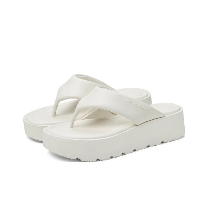 CHARLES&KEITH EVA Flip Flops 4.5cm Women's-5