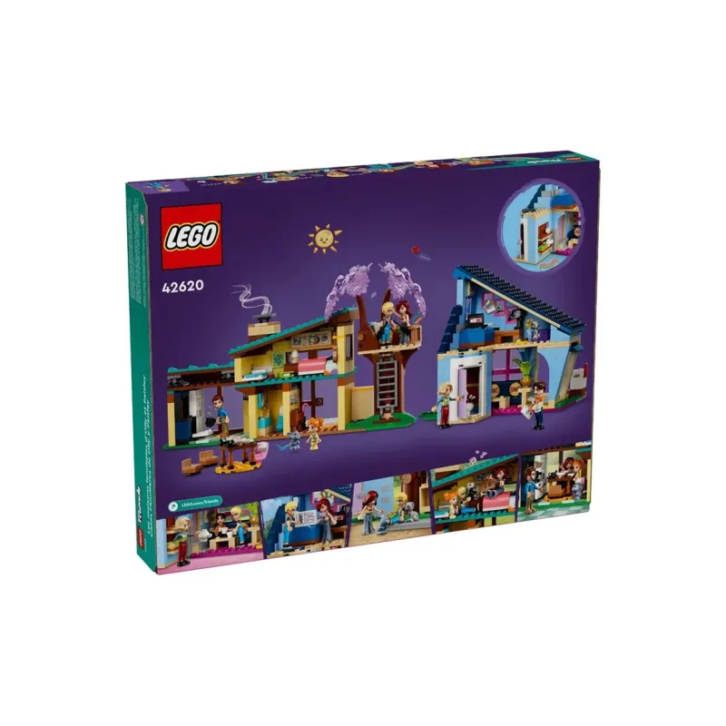 LEGO Good Friend Collection Angled Roof Treehouse Building Blocks 1126pcs 42620-2