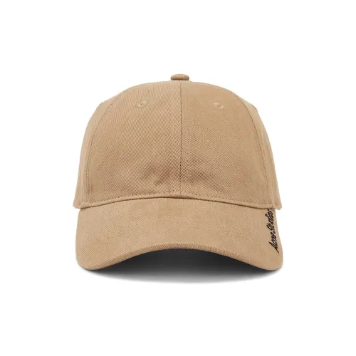 Acne Studios Cotton Polyester Viscose Baseball Caps Women's Brown