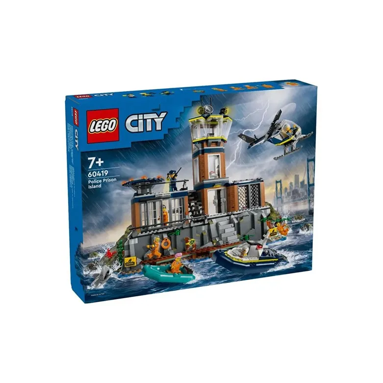 LEGO Police Prison Island Building Blocks 60419-1