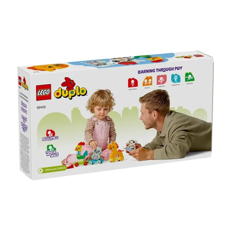 LEGO Collection Cute Animal Train Building Blocks 19pcs 10412-2