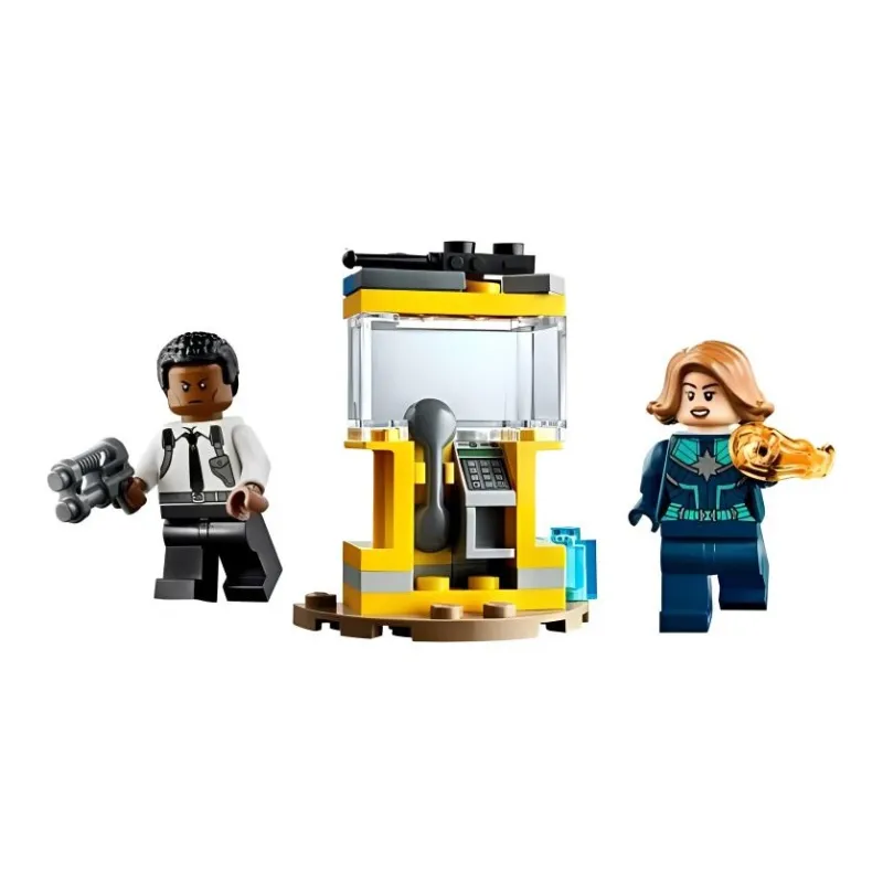 LEGO Superhero Collection Captain Marvel And Nick Fury, Building Kit Building Blocks 32pcs 30453-2