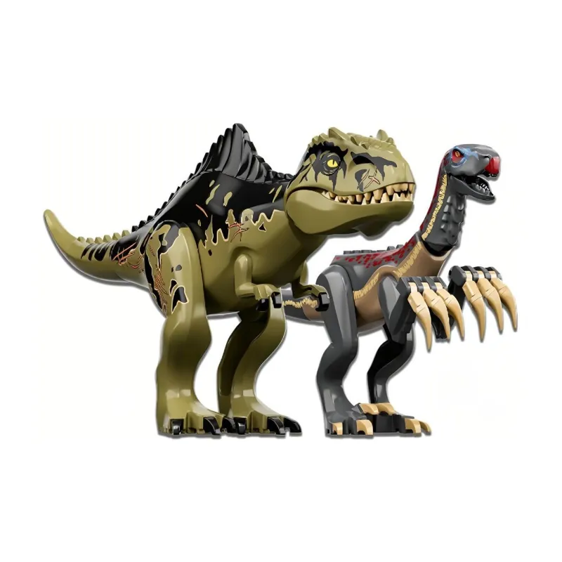 LEGO Giganotosaurus & Therizinosaurus Attack Building Blocks 76949-0