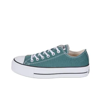 Converse Chuck Taylor All Star Lift Anti Slip Wear Resistant Low Top Canvas Shoes Women's Green
