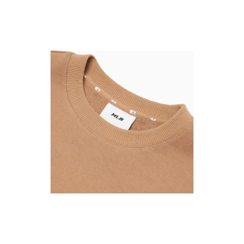 MLB New York Yankees Sweatshirts Unisex Camel-3