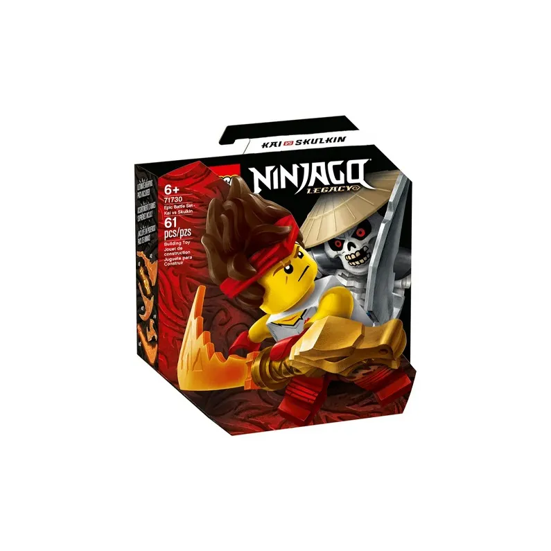 LEGO Phantom Ninja Collection Kai Battles The Skeleton Army Building Blocks 71730-0