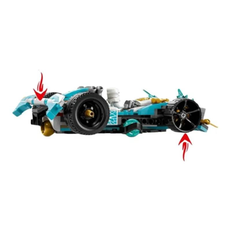 LEGO Phantom Ninja Collection Zan's Dragon Power Phantom Racing Building Blocks 307pcs 71791-4