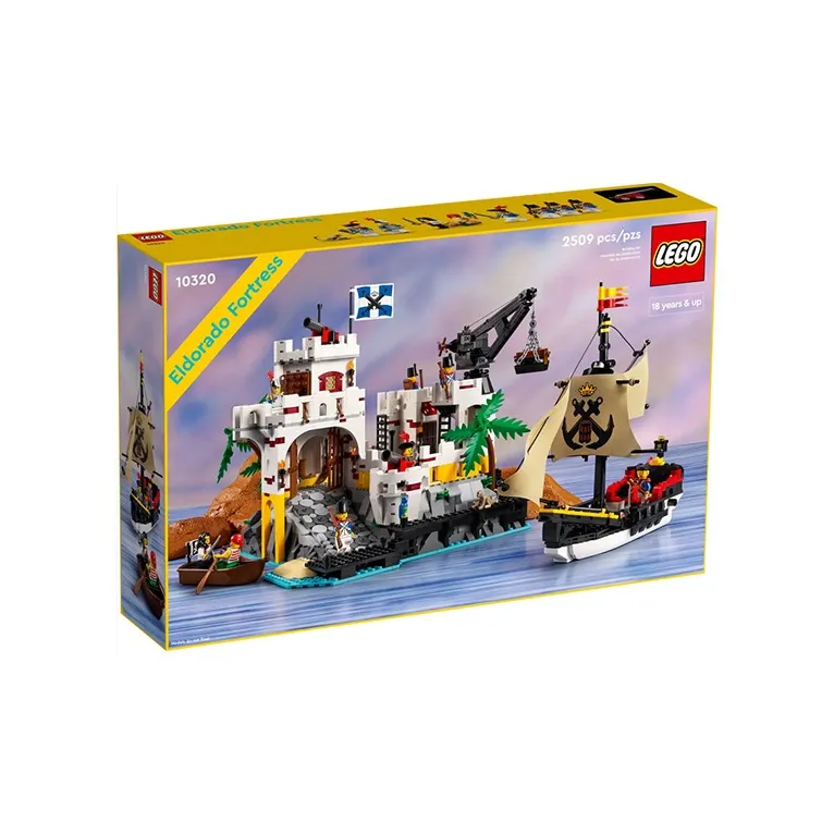 LEGO Pirate Collection El Dorado Fortress Building Blocks 2509pcs 10320-4