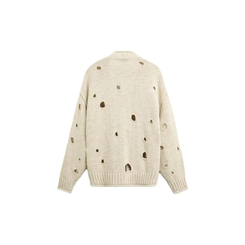 ZARA Knitwear Men White-1