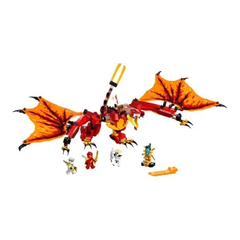 LEGO Phantom Ninja Collection Flame Shenron's Attack Building Blocks 563pcs 71753