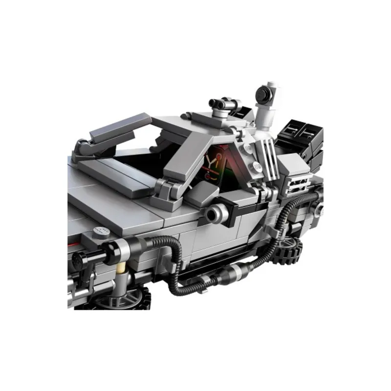 LEGO Time Space Car Time Machine Made Return To Future Collection Building Blocks 401 Pcs/pzs 21103-3
