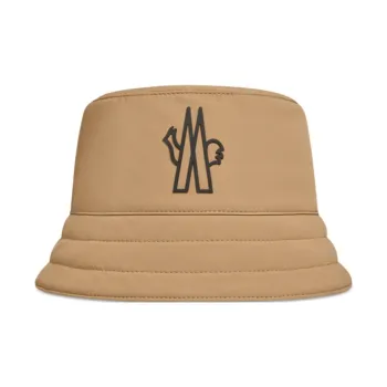 Moncler Cotton Bucket Hats Women's Brown