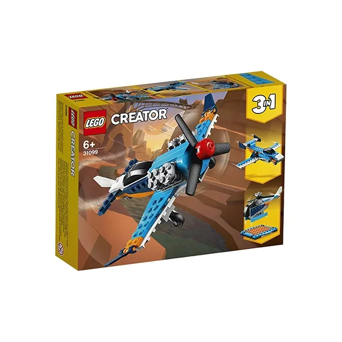 LEGO LOGO Creator Helicopter Building Blocks 0 300p'c's 31099-1