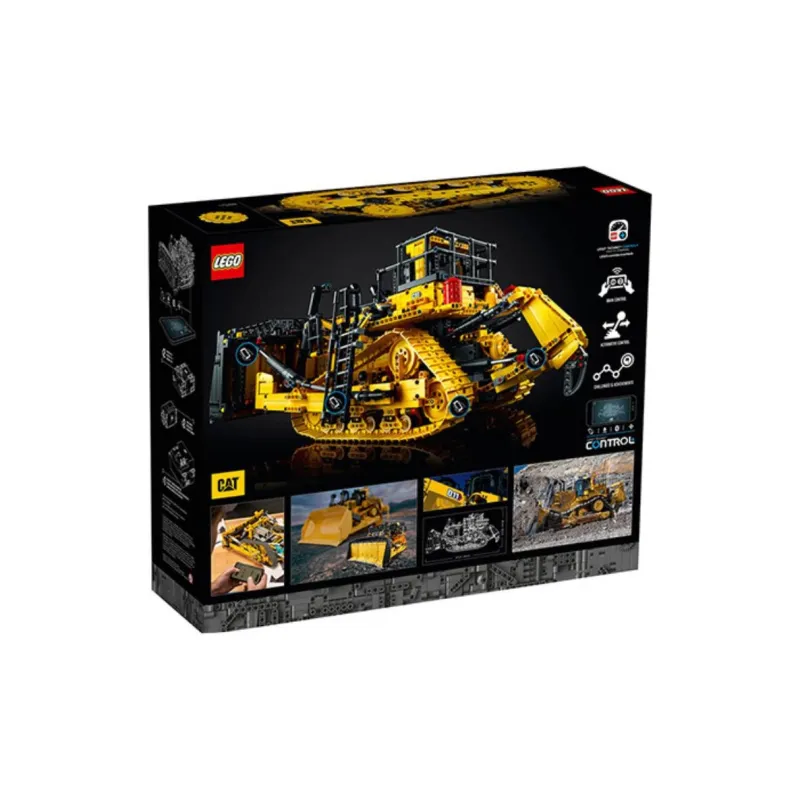 LEGO Technic App-Controlled Cat D11 Bulldozer Set 42131 Yellow/Black-2
