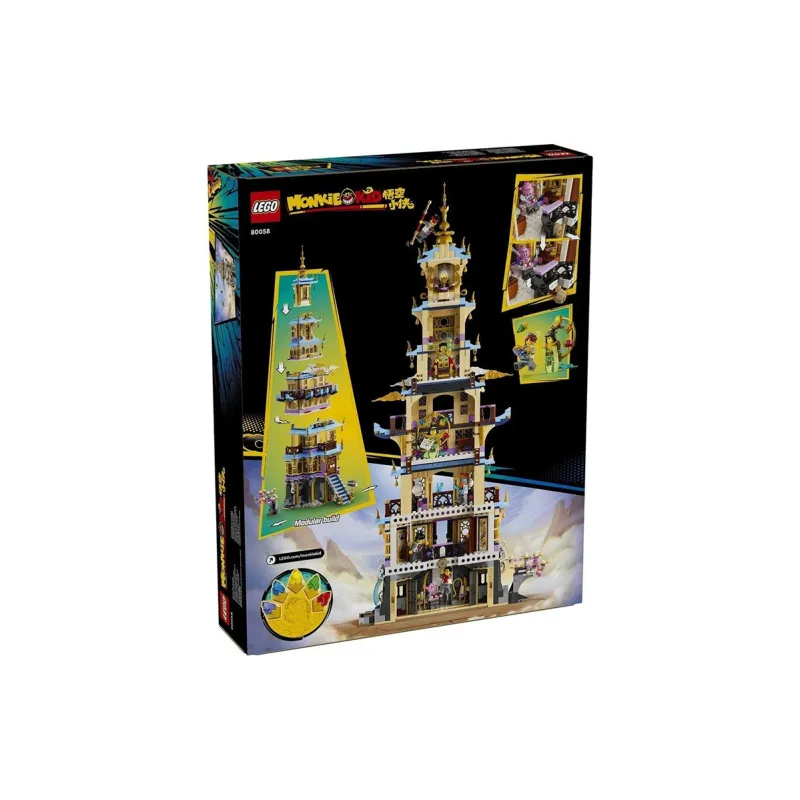 LEGO Lingxi Pagoda Building Blocks 1621pcs 80058-1