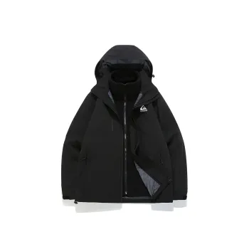 Quiksilver Hiking Rainproof Windbreaker Jacket Unisex
