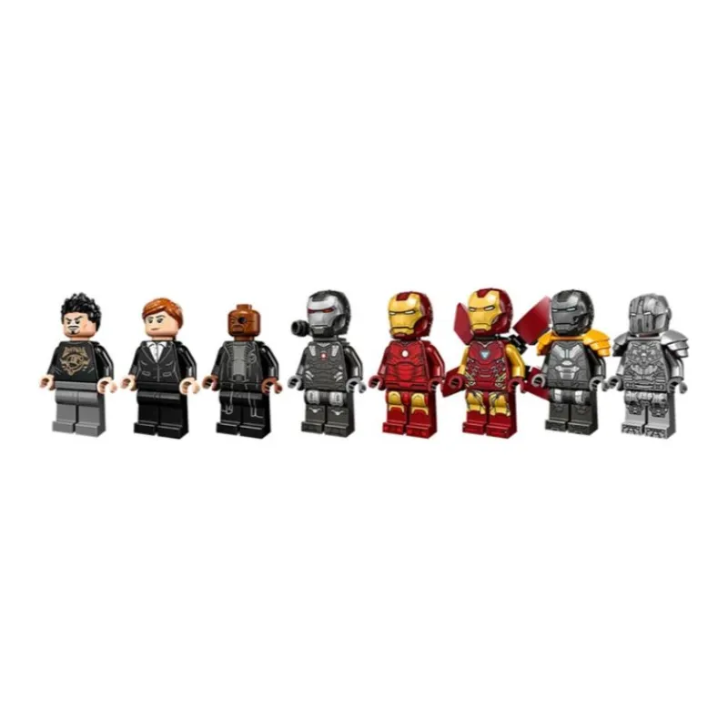 LEGO Super Hero Collection Marvel, Iron Man's Lab Building Blocks 496 76216-3