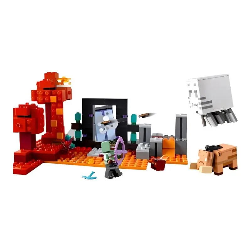 LEGO The Nether Portal Ambush Building Blocks 21255-3