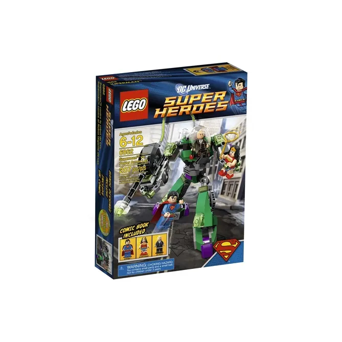 LEGO Super Hero Collection Superman Vs. Ironclad Luthor Building Blocks 207 Pcs/pzs 6862-2